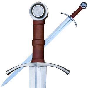 ROHAN, STŘEDOVĚKÝ KOVANÝ MEČ, OSTRÁ REPLIKA - STŘEDOVĚKÉ MEČE - ZBRANĚ