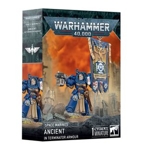WARHAMMER 40K: SPACE MARINES: ANCIENT IN TERMINATOR ARMOUR - WARHAMMER 40K - HRY A KNIHY