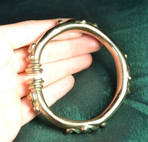 BRONZOVÝ NÁRAMEK, LATÉN, LOKALITA ZLONICE, REPLIKA - NÁRAMKY - ŠPERKY