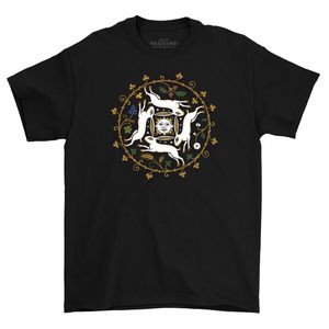 T-Shirt Rad des Jahres, mittelalterliche Hasen