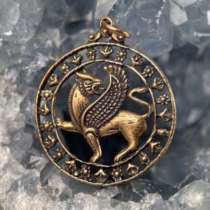 GRYF, TALISMAN BRONZ - PŘÍVĚSKY - ŠPERKY
