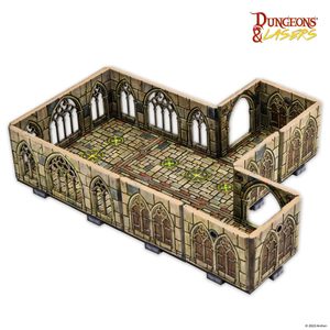 DUNGEONS & LASERS: CURSED CATHEDRAL - SACRED YET TAINTED - ARCHON STUDIO - HRY A KNIHY