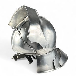 NĚMECKÝ ŠALÍŘ, STŘEDOVĚKÁ PŘILBA - HLINÍK - STŘEDOVĚKÉ PŘILBY - ZBROJE