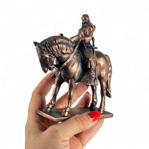 JAN ŽIŽKA NA KONI, MINIATURA - SLOVANÉ, ČECHY, MORAVA - HOME DECOR