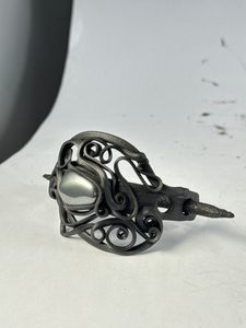 SKLO - NÁRAMEK, ČERVENÝ - NÁRAMKY - ŠPERKY