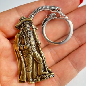 KRAKONOŠ KLÍČENKA, ZINEK STAROMOSAZ - KLÍČENKY Z KOVU - ŠPERKY