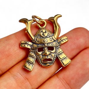SAMURAJ PŘÍVĚŠEK BRONZ - PŘÍVĚSKY - ŠPERKY