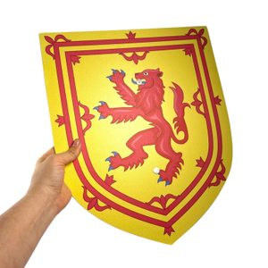 SKOTSKO, ŠTÍT, DĚTSKÝ - DŘEVĚNÉ A DĚTSKÉ ZBRANĚ - ZBRANĚ