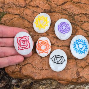 KAMENY, 6 KUSŮ - VÝROBKY Z NEROSTŮ - HOME DECOR