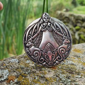 FREYA VIKINSKÝ AMULET STŘÍBRO 925, 18G - PŘÍVĚSKY{% if kategorie.adresa_nazvy[0] != zbozi.kategorie.nazev %} - STŘÍBRNÉ ŠPERKY, ZLATÉ{% endif %}