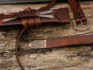 POCHVA NA VIKINGSKÝ MEČ, KOVÁNÍ GOKSTAD - PŘÍSLUŠENSTVÍ K MEČŮM - ZBRANĚ