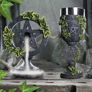 MAGICKÝ POHÁR - PENTAGRAM 19.5CM - POHÁRY A HRNKY - HOME DECOR