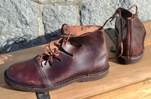 NÍZKÉ BOTY, RANÁ DOBA - VIKINSKÉ A SLOVANSKÉ BOTY - MÓDA