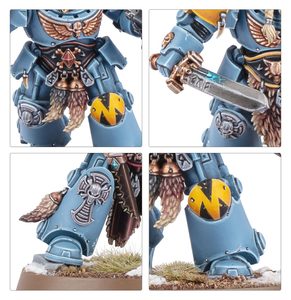 WARHAMMER 40K: SPACE WOLVES - WOLF GUARD TERMINATORS - WARHAMMER 40K - HRY A KNIHY