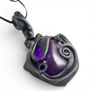 PURPUROVÝ SEN - FANTASY AMULET - PŘÍVĚSKY - ŠPERKY