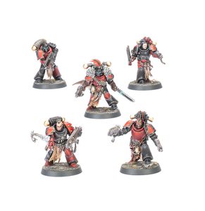 WARHAMMER 40K: CHAOS SPACE MARINES: RED CORSAIRS RAIDERS - WARHAMMER 40K - HRY A KNIHY