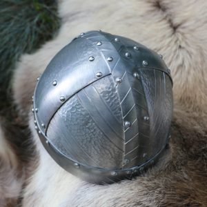 PŘILBA VIKING DE LUXE, DĚTSKÁ HELMA, HLINÍK - DĚTSKÁ ZBROJ - ZBROJE