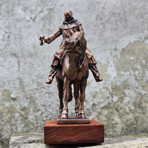 JAN ŽIŽKA NA KONI, MINIATURA - SLOVANÉ, ČECHY, MORAVA - HOME DECOR