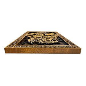 FENRIR, DŘEVĚNÝ NÁSTĚNNÝ OBRAZ 21X30CM - DŘEVĚNÉ OBRAZY - HOME DECOR