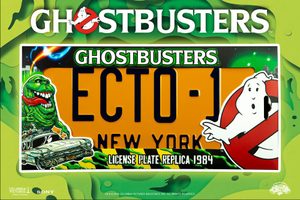 SPZ GHOSTBUSTERS REPLICA 1/1 ECTO-1 LICENSE PLATE - GHOSTBUSTERS - KROTITELÉ DUCHŮ{% if kategorie.adresa_nazvy[0] != zbozi.kategorie.nazev %} - LICENCOVANÉ ZBOŽÍ - FILMY, HRY, SERIÁLY{% endif %}