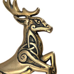 KELTSKÝ JELEN, PŘÍVĚŠEK, BRONZ - PŘÍVĚSKY - ŠPERKY