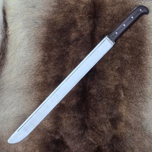 TESÁK NA ŠERM - LANGMESSER, XV. STOLETÍ, TUPÁ REPLIKA - TESÁKY - ZBRANĚ