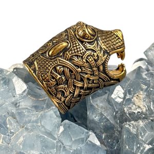 KONCOVKA VIKINGSKÉHO NOŽE OSEBERG, BRONZ - MATERIÁL NA STŘENKY NOŽŮ - ZBRANĚ