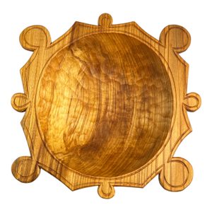 VIKINGSKÁ ZDOBENÁ MÍSA, OSEBERG LOĎ, NORSKO - MISKY - STOLOVÁNÍ