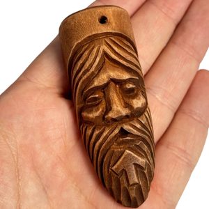 THOR VIKINGSKÝ PŘÍVĚŠEK, DŘEVO - SOŠKY, RELIÉFY, TRUHLY - HOME DECOR