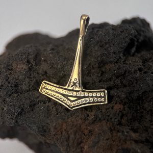 THOROVO KLADIVO Z DÁNSKA, 10. STOLETÍ, BRONZ - PŘÍVĚSKY - ŠPERKY