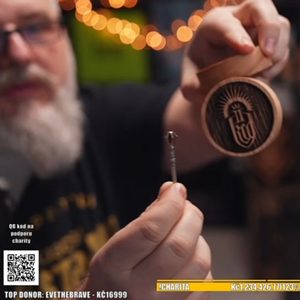 PALCÁT, JAN ŽIŽKA, KINGDOM COME: DELIVERANCE II, PŘÍVĚSEK, STŘÍBRO 925/1000 - KINGDOM COME: DELIVERANCE II