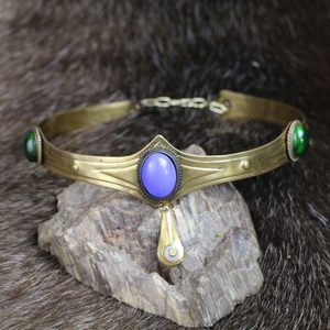 LARA - KORUNKA, MOSAZ, SKLO - KORUNKY - ŠPERKY