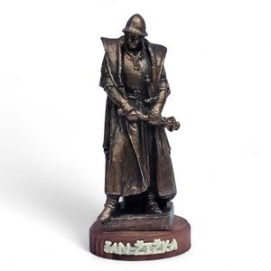 JAN ŽIŽKA, FIGURKA - SLOVANÉ, ČECHY, MORAVA - HOME DECOR