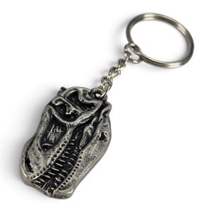Porte-clés Tyrannosaurus rex, en zinc