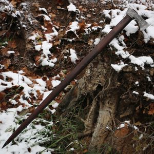 FATRA VALAŠKA TRADIČNÍ PASTEVECKÁ SEKERA - LEPTANÁ - SEKERY - ZBRANĚ