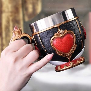 POHÁR PINKYS UP - QUEEN OF HEARTS 11CM - POHÁRY A HRNKY - HOME DECOR