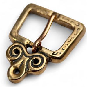 VELKOMORAVSKÁ SPONA, PŘEZKA, ŽITAVSKÁ TŮŇ, 10. STOL, BRONZ - OPASKOVÉ SPONY - ŠPERKY