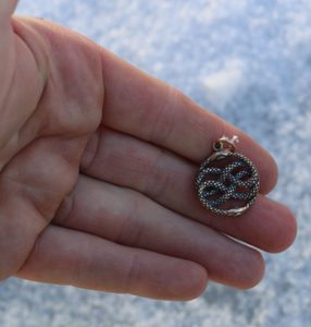 AURYN, AMULET, BRONZ - PŘÍVĚSKY - ŠPERKY
