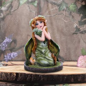 CRYSTAL FAIRY CLOVER, FIGURKA 9 CM - FIGURKY - HOME DECOR