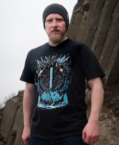 ISAZ, EDICE FUTHARK, TRIČKO BAREVNÉ PÁNSKÉ - TRIČKA PÁNSKÁ - MÓDA