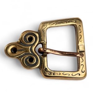 VELKOMORAVSKÁ SPONA, PŘEZKA, ŽITAVSKÁ TŮŇ, 10. STOL, BRONZ - OPASKOVÉ SPONY - ŠPERKY