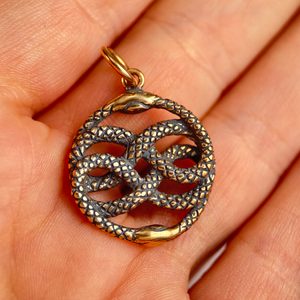 AURYN, AMULET, BRONZ - PŘÍVĚSKY - ŠPERKY