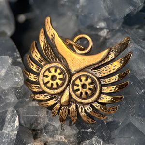 VÝR - SOVA, PŘÍVĚŠEK, BRONZ - PŘÍVĚSKY - ŠPERKY