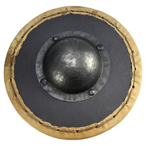 PĚSTNÍ ŠTÍT - PUKLÉŘ, 35 CM - ŠTÍTY STŘEDOVĚKÉ - ZBROJE