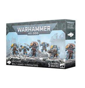 WARHAMMER 40K: SPACE WOLVES - WOLF GUARD TERMINATORS - WARHAMMER 40K - HRY A KNIHY