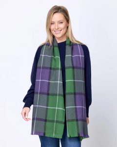 Luxuriöser irischer Wollschal Connemara aus Merinowolle