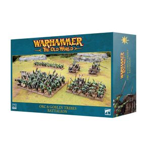 WARHAMMER OLD WORLD: BATTALION: ORC & GOBLIN TRIBES - WARHAMMER THE OLD WORLD - HRY A KNIHY