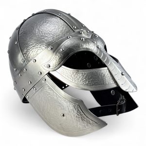 STEFNIR, VIKINGSKÁ HELMA S LÍCNICEMI - VIKINSKÉ PŘILBY - ZBROJE