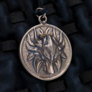 SLOVANSKÝ VLK AMULET, BRONZ - PŘÍVĚSKY - ŠPERKY