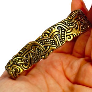 THORLEIF - VIKINGSKÝ BRONZOVÝ NÁRAMEK - NÁRAMKY - ŠPERKY